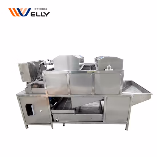 Professional Boiled Hen Egg Peeler Shelling Cooked Eggs Peeling Machine