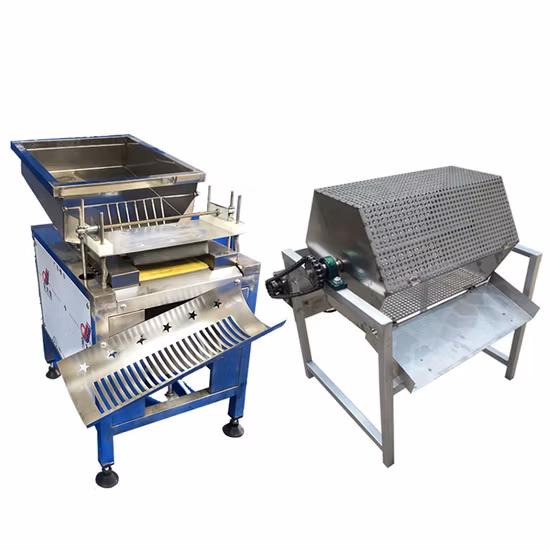 FT-206 農産加工設備用自動ゆでうずら卵むき機